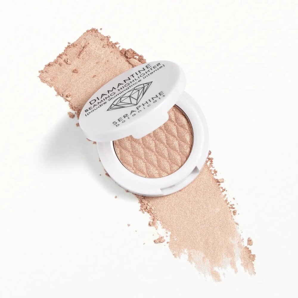 SERAPHINE BOTANICALS Diamantine Beaming Highlighter –‎ Oyster (NEW IN BOX) - Picture 2 of 3